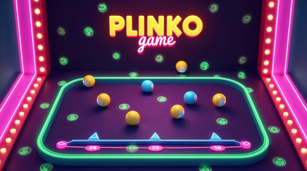 Juego de bolas Plinko